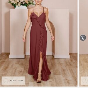 Revelry Paloma chiffon dress size 2